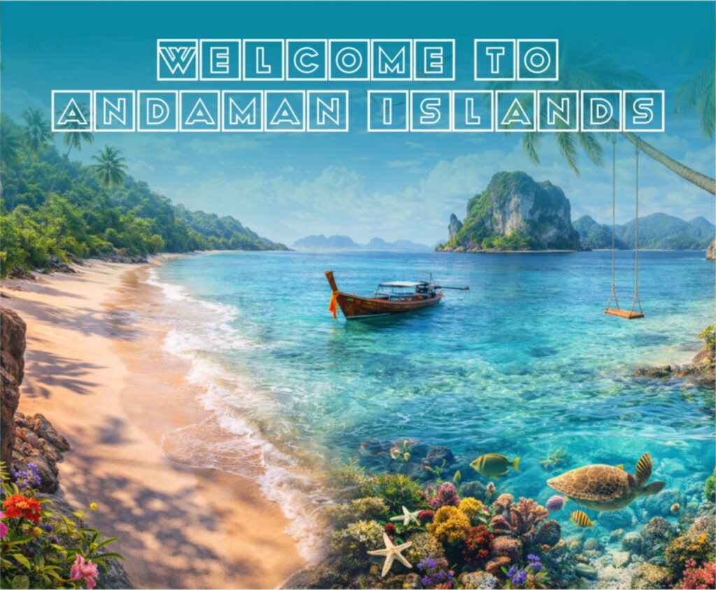 THIS IS ANDAMAN ISLANDS A MOST BEAUTIFUL PART OF INDIA HERE YOU CAN SEE MOST BEAUTIFUL THINGS THIS IS ISLAND A REMOTING AREA SHIVANI RAWAT CREATE THIS IMAGE TO DESCRIBE HOW BEAUTIFUL IS THIS