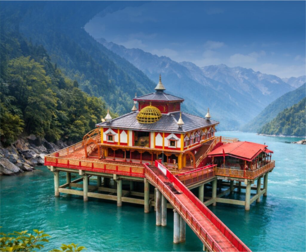 dhari devi temple srinagar uttarakhand and she also known as Saviour of Char Dham